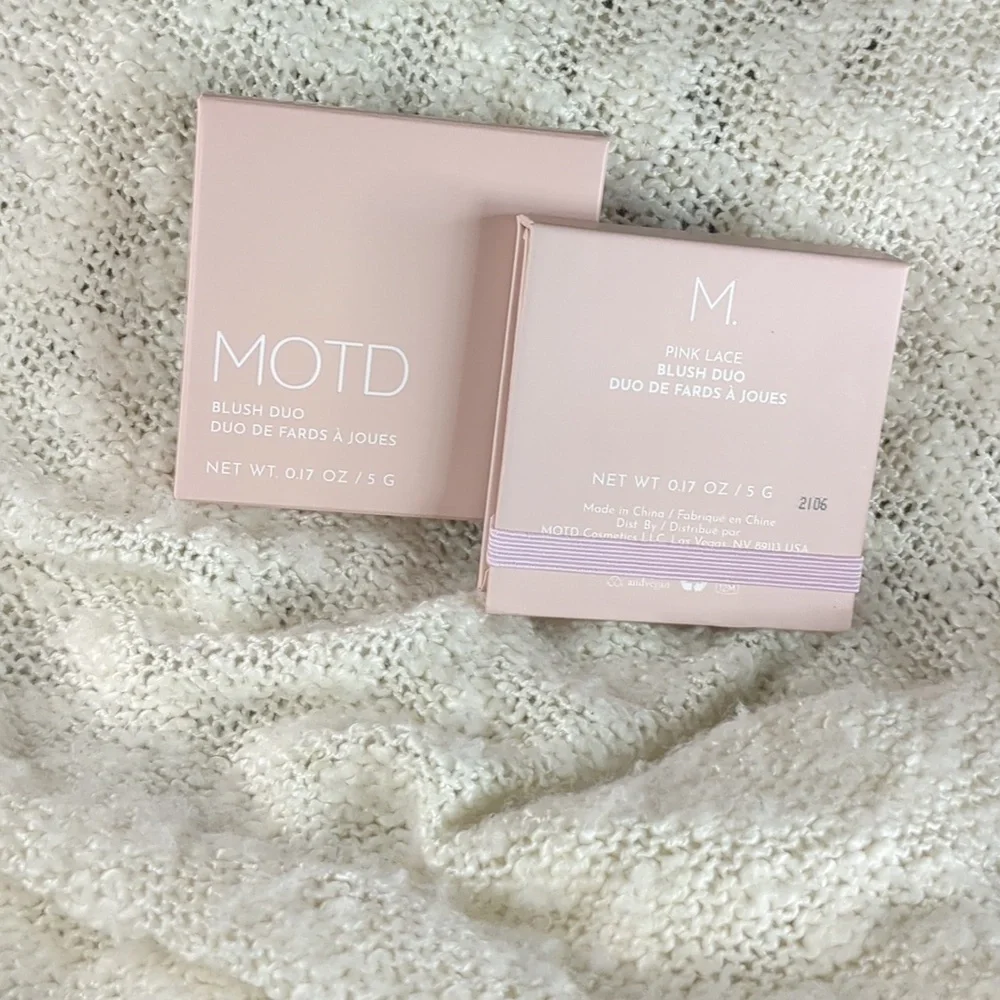 MOTD Blush Duo in Pink Lace, 5g/0.17oz